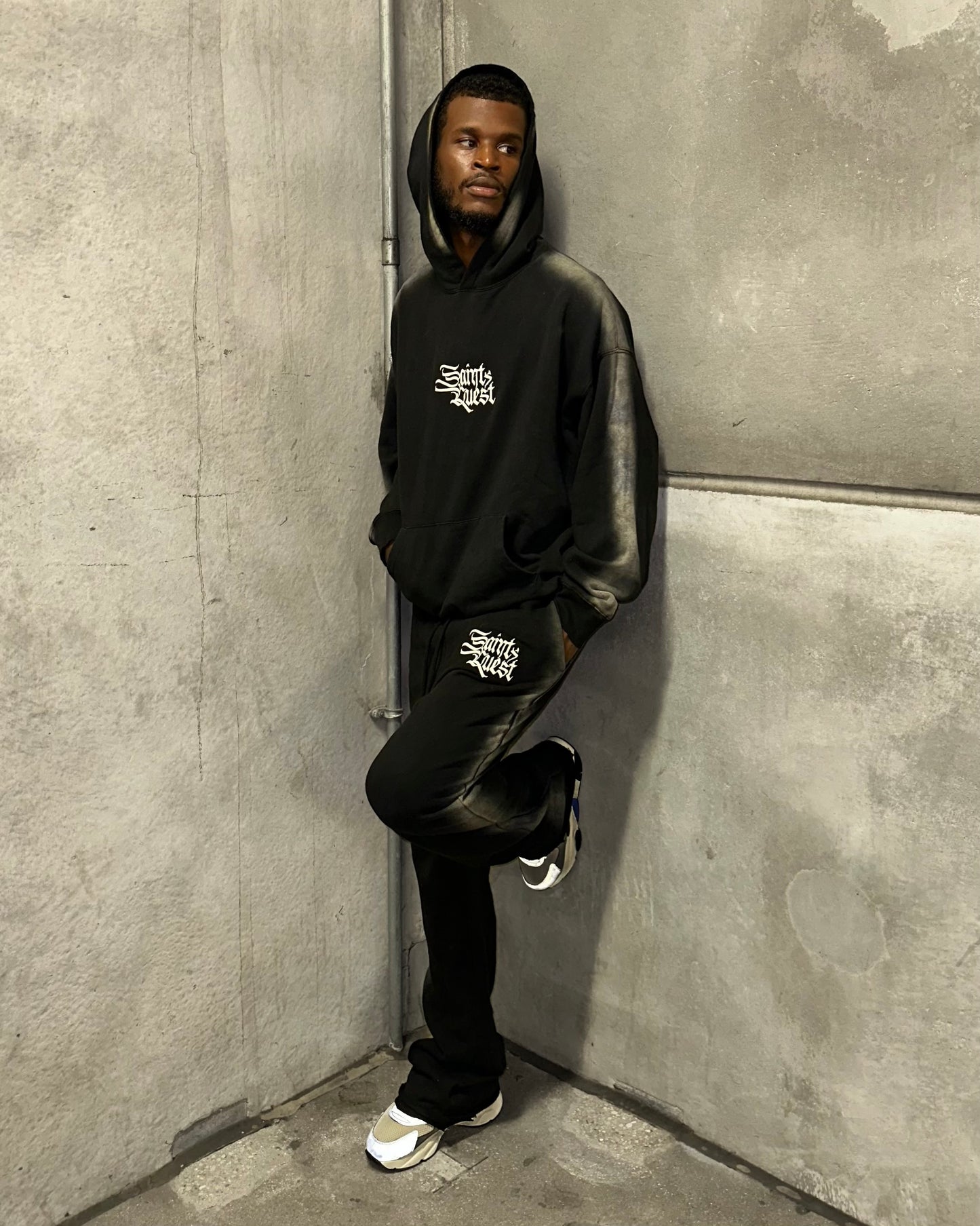 SAINT QUEST JOGGING SUIT (BLACK)