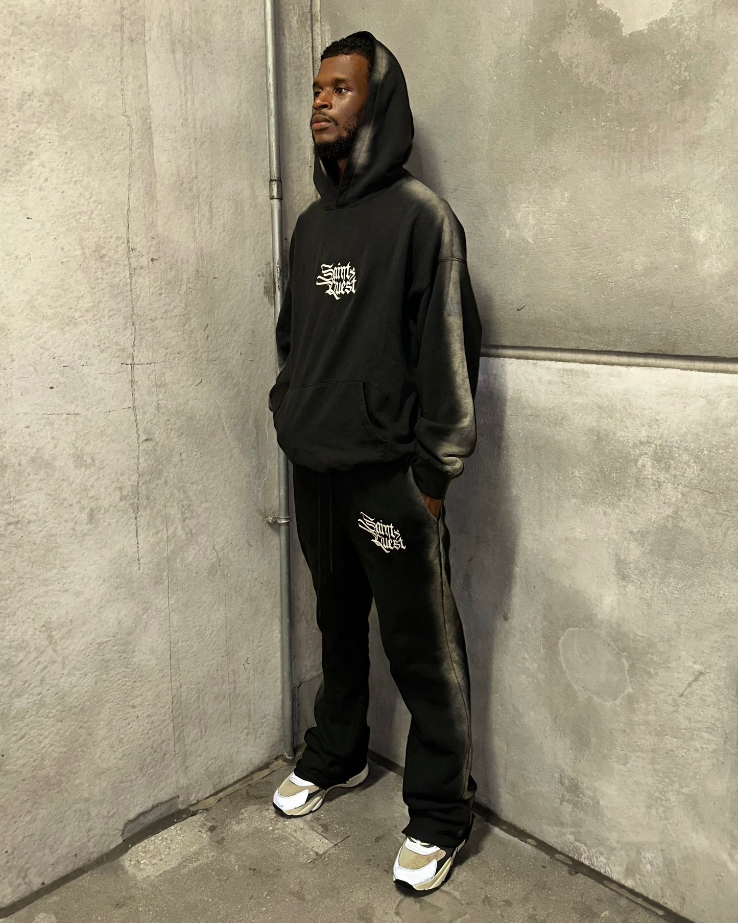 SAINT QUEST JOGGING SUIT (BLACK)