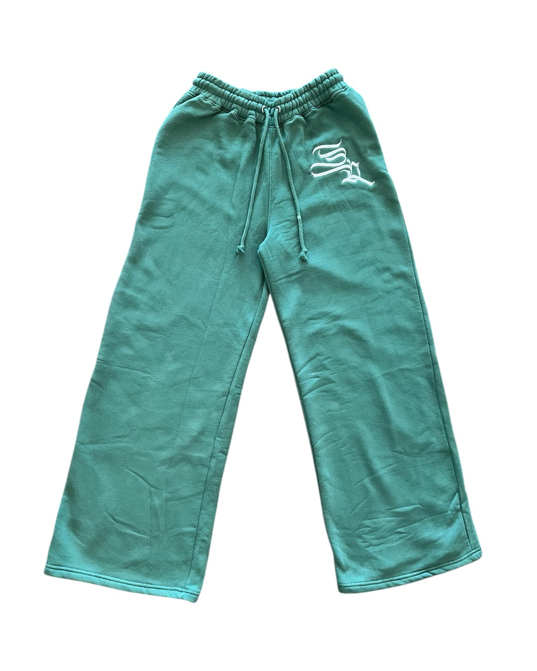 SQ CROPPED JOGGER SET (GREEN)